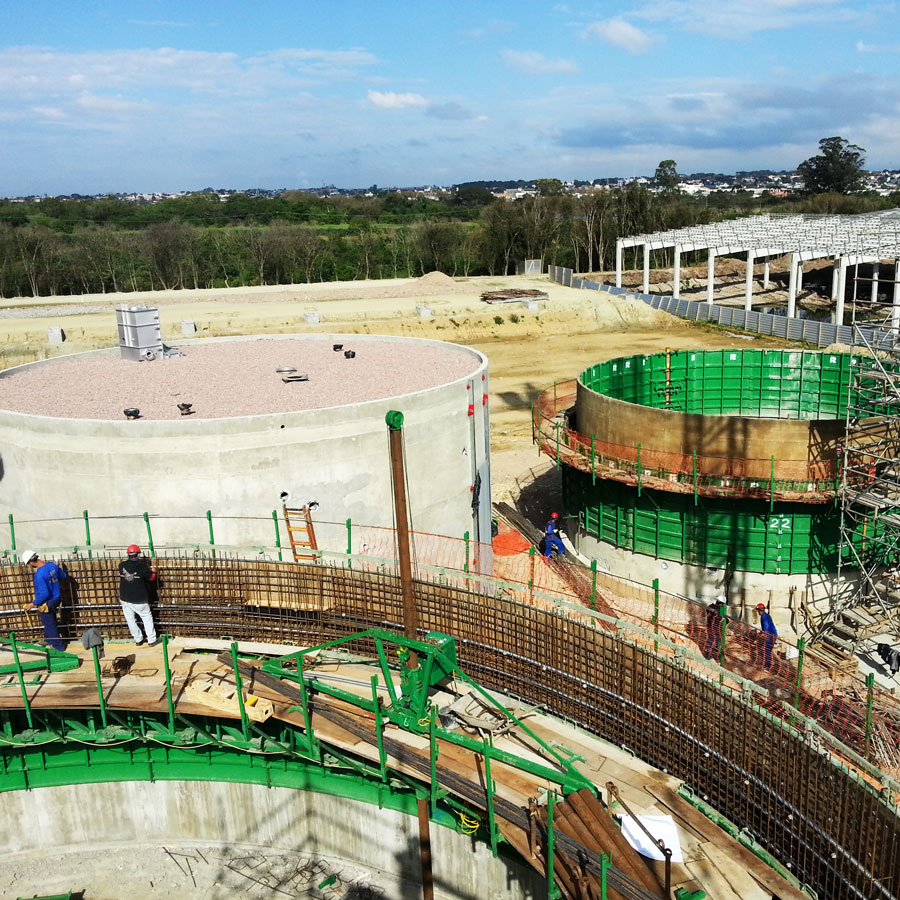 Biogas plant Curitiba - Brazil