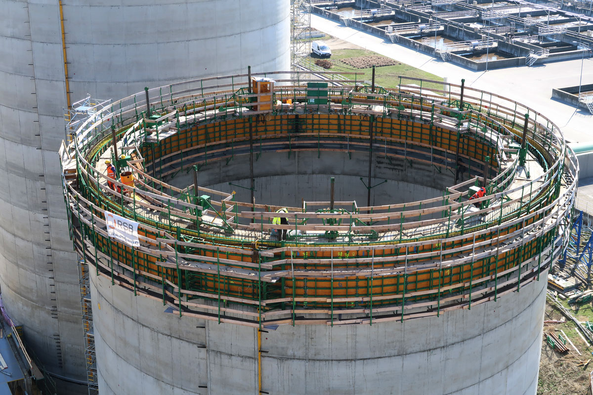 Digesters Formwork systems