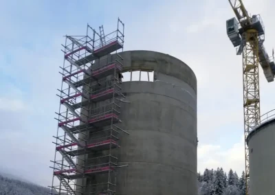 Faulturm in Saanen / Schweiz