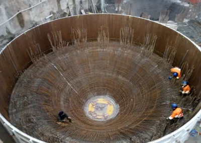 2 x Trichter Faulturm Übersyren / Luxemburg